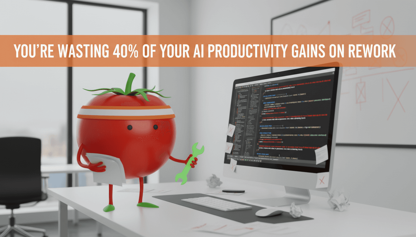 You're Wasting 40% Of Your AI Productivity Gains On Rework