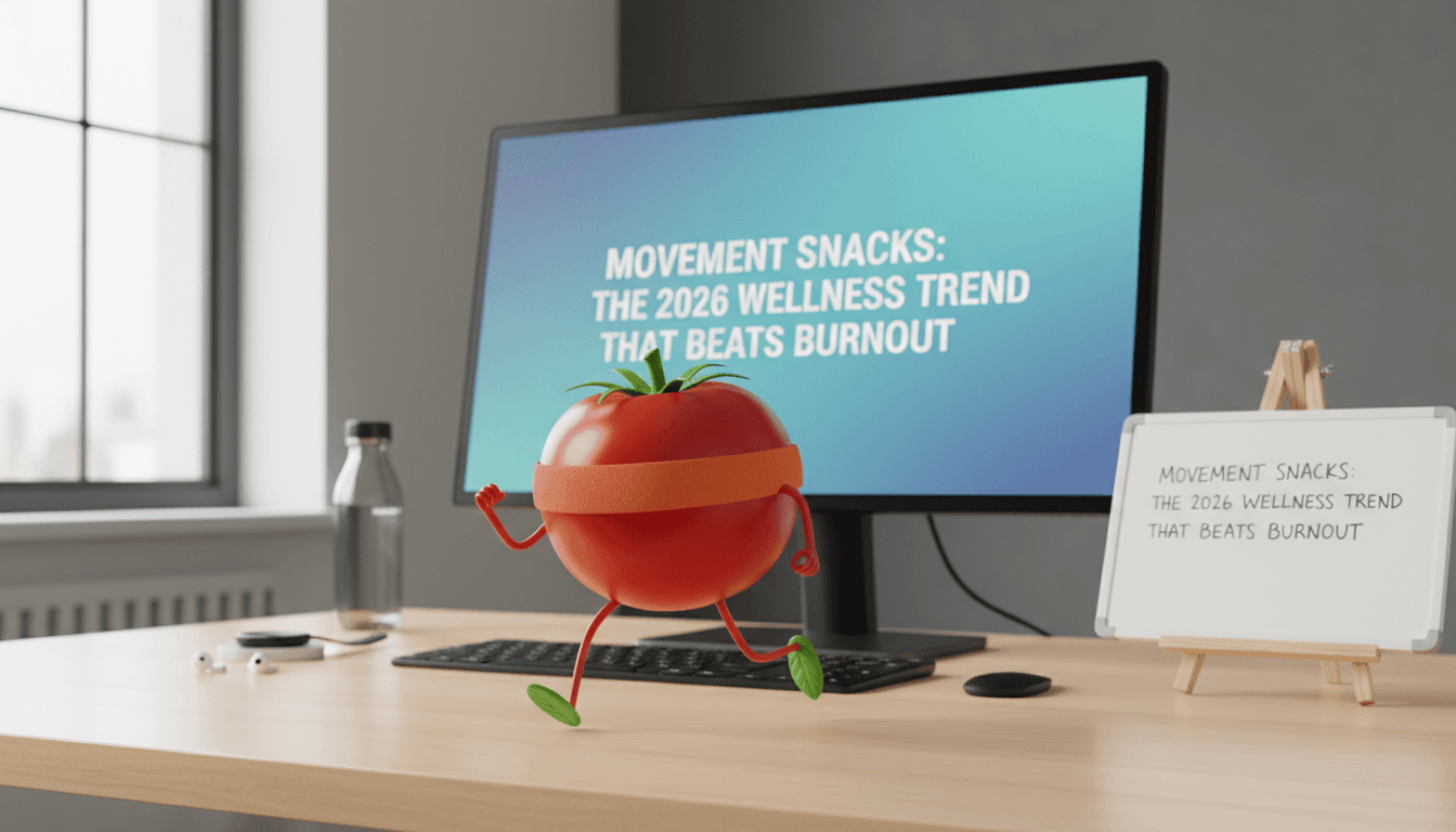 Movement Snacks: The 2026 Wellness Trend That Beats Burnout