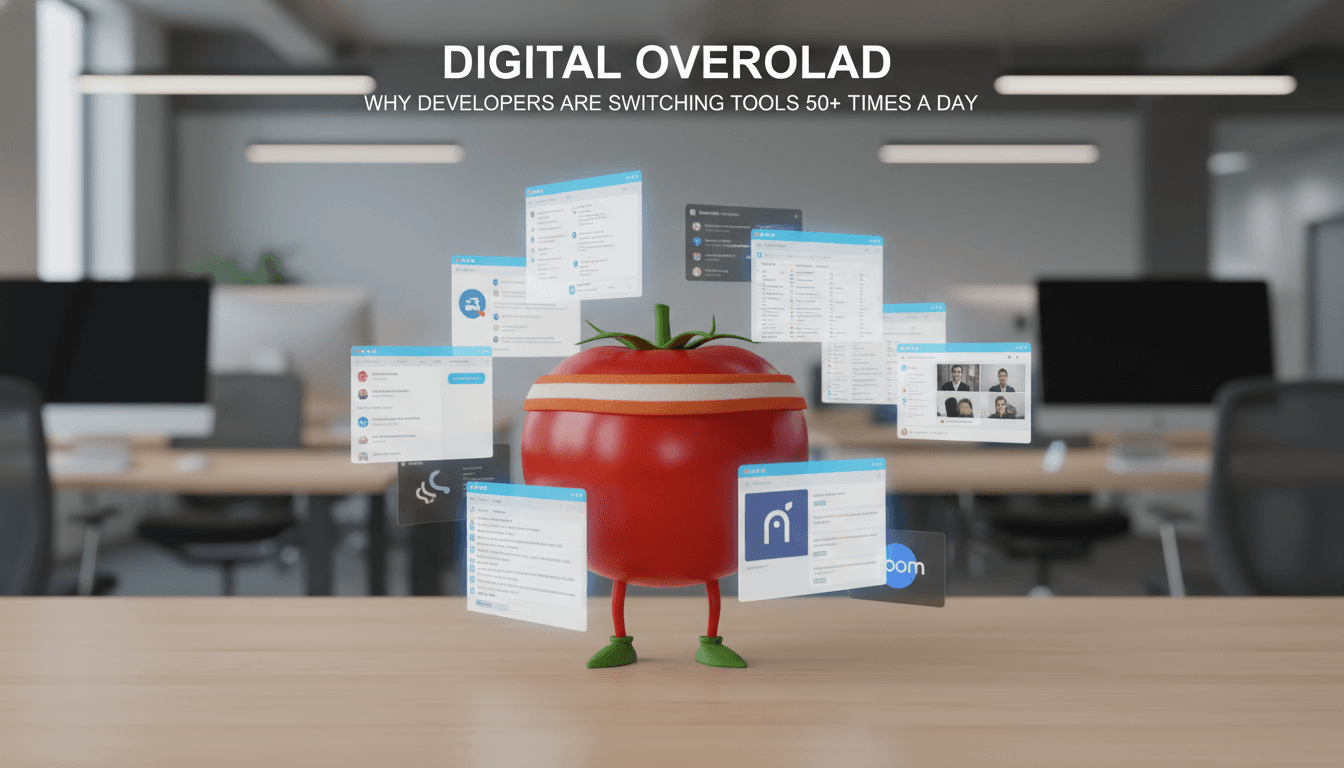 Digital Overload: Why Developers Are Switching Tools 50+ Times a Day