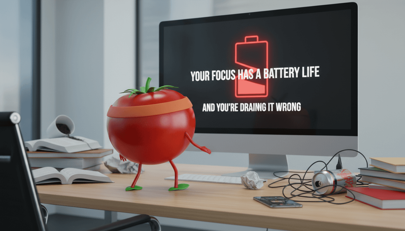 Your Focus Has a Battery Life (And You're Draining It Wrong)