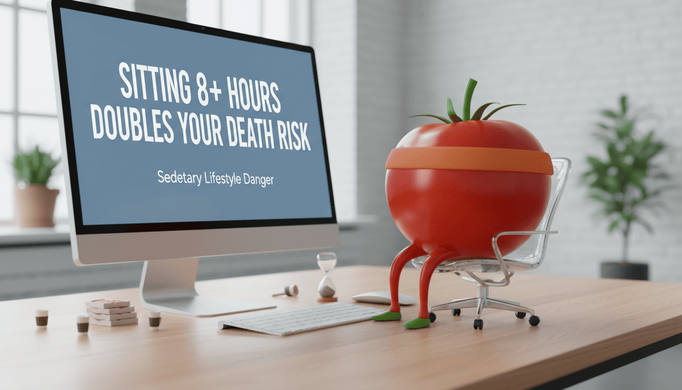 Sitting 8+ Hours Doubles Your Death Risk (Unless You Do This)