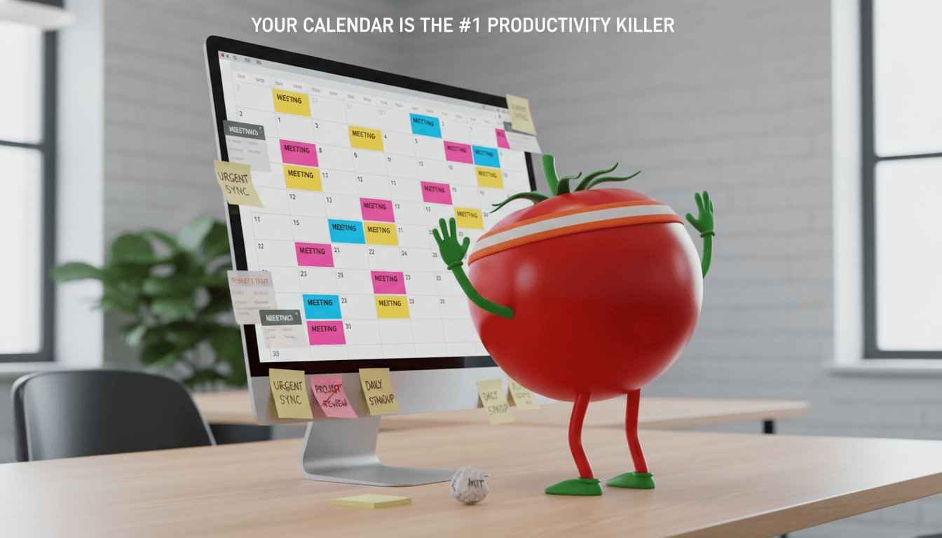 Your calendar is the #1 productivity killer (MIT)