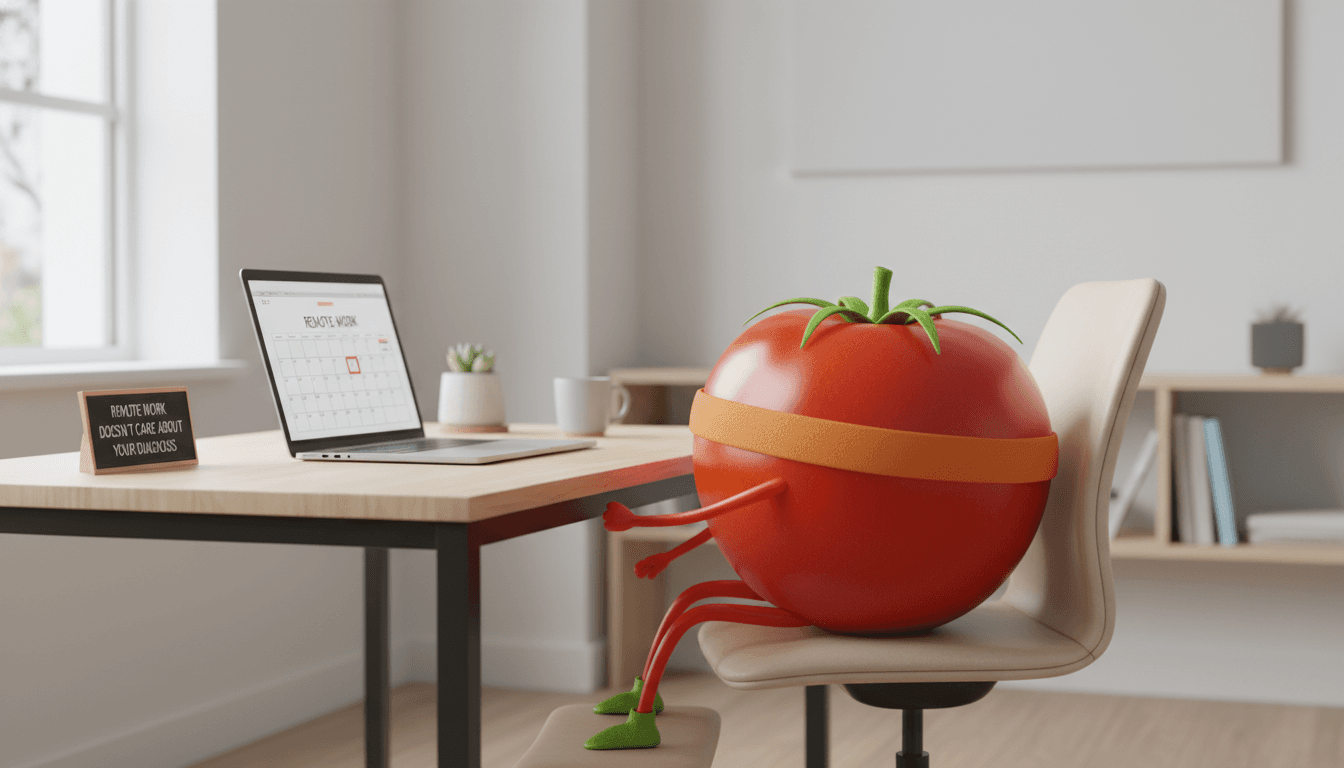 Remote work doesn't care about your diagnosis