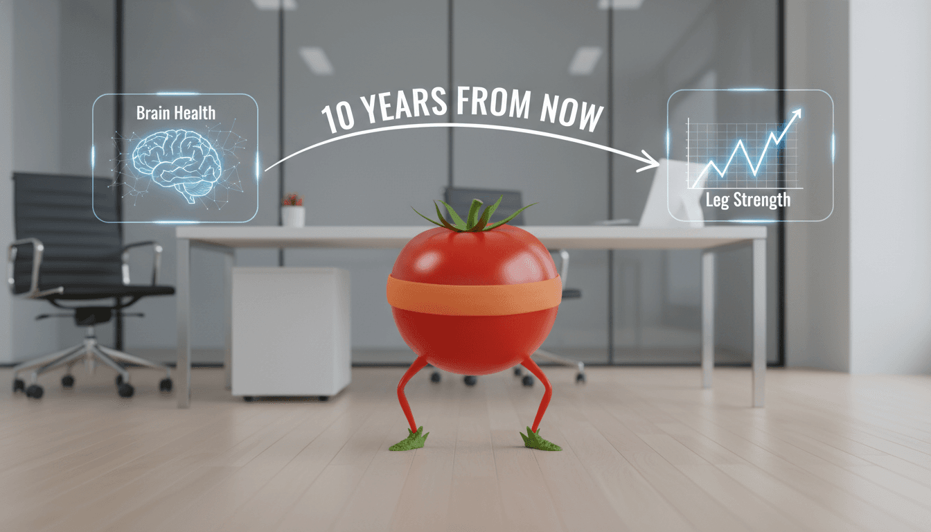 Your leg strength predicts your brain health 10 years from now